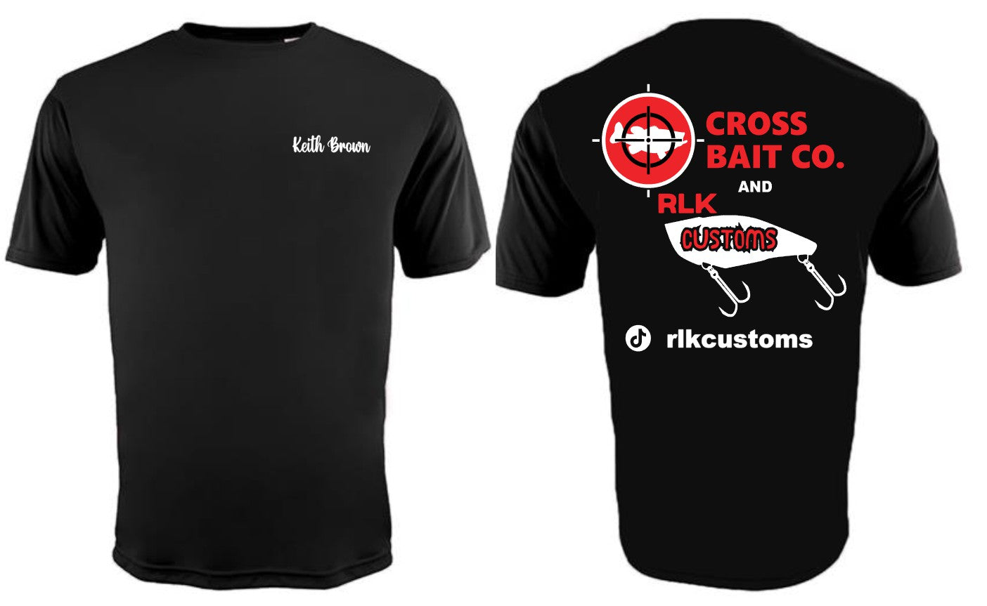 RLKcustoms/CrossBaitCo combo short sleeve