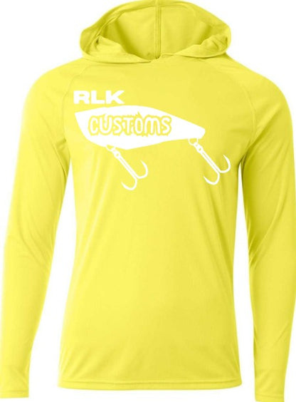 Hooded Long Sleeve Dri-Fit Cooling Performance Shirt